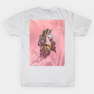 Beautiful unicorn in pink colors T-Shirt